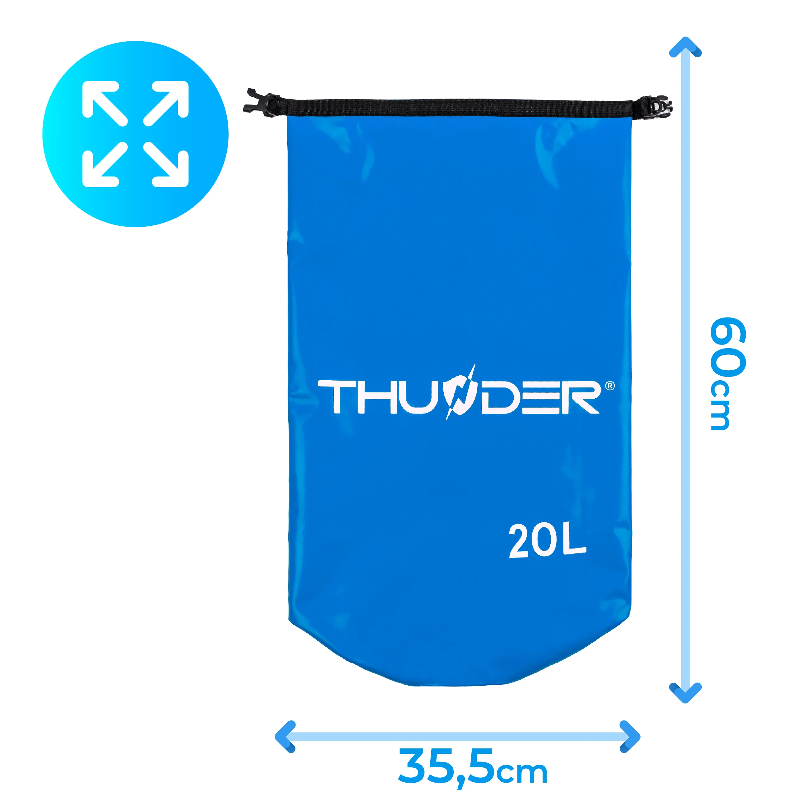 Technische Details der THUNDER-Tasche