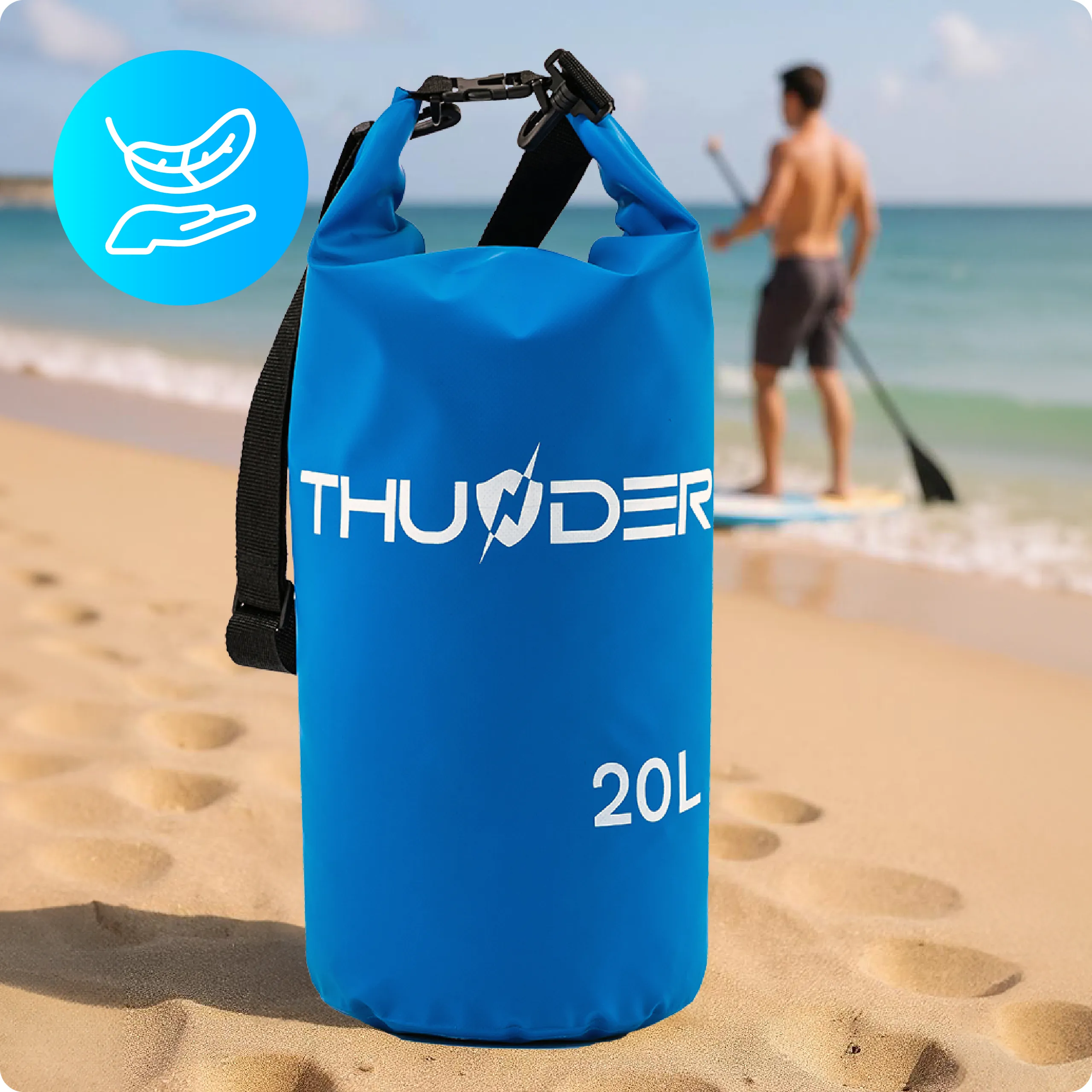 Verschluss der THUNDER-Tasche