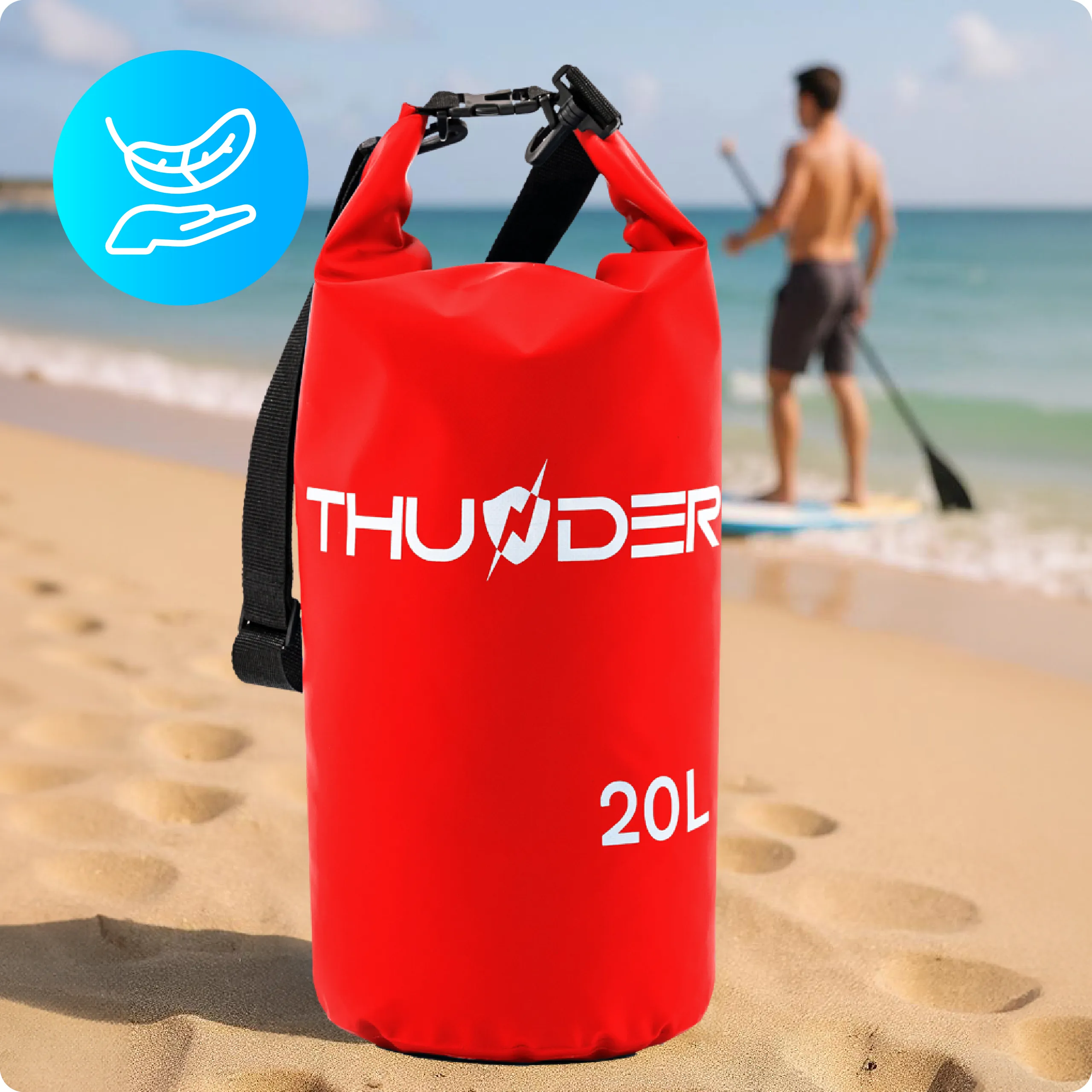 Verschluss der THUNDER-Tasche