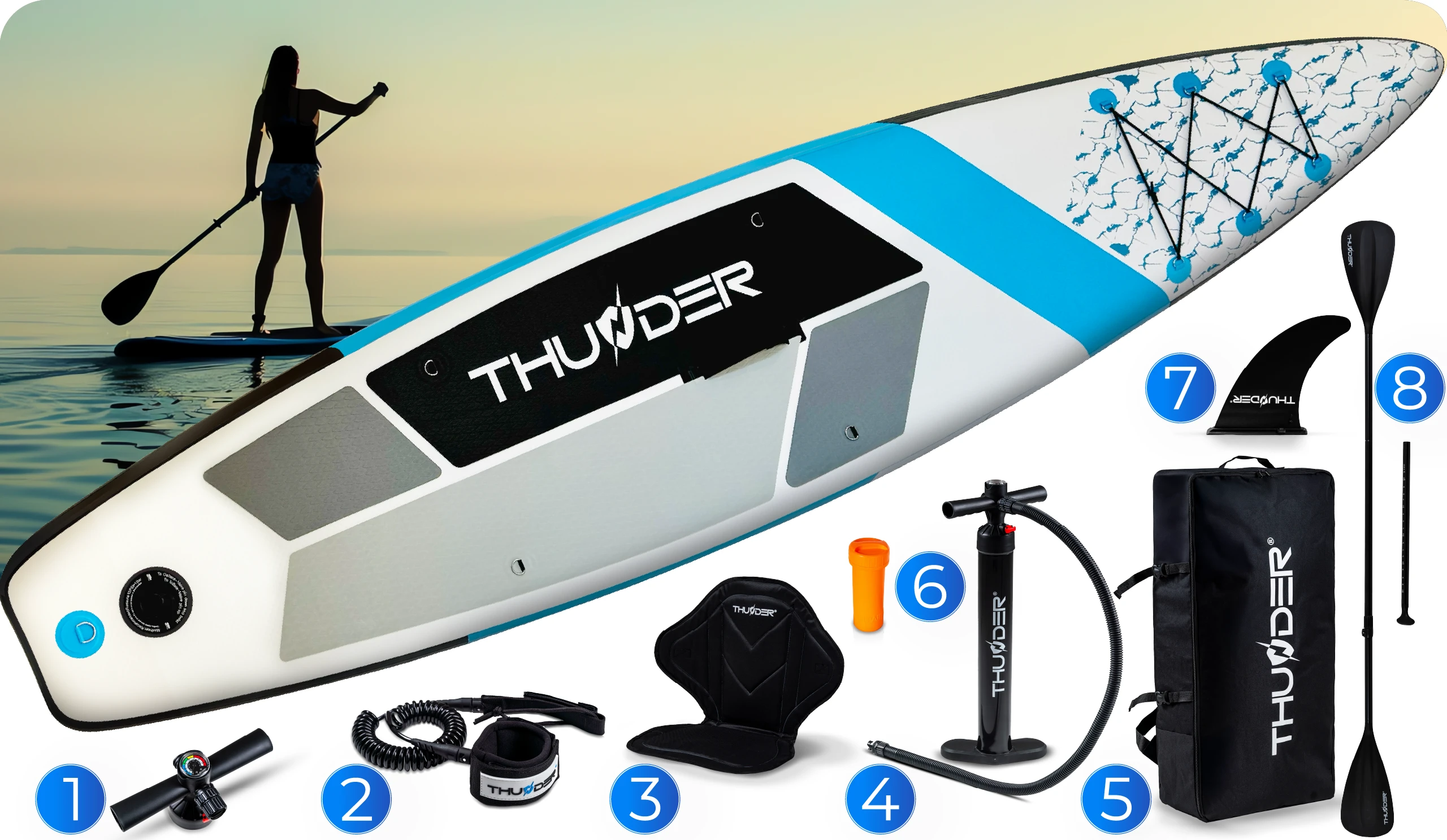 Zubehörset für SUP MARIS