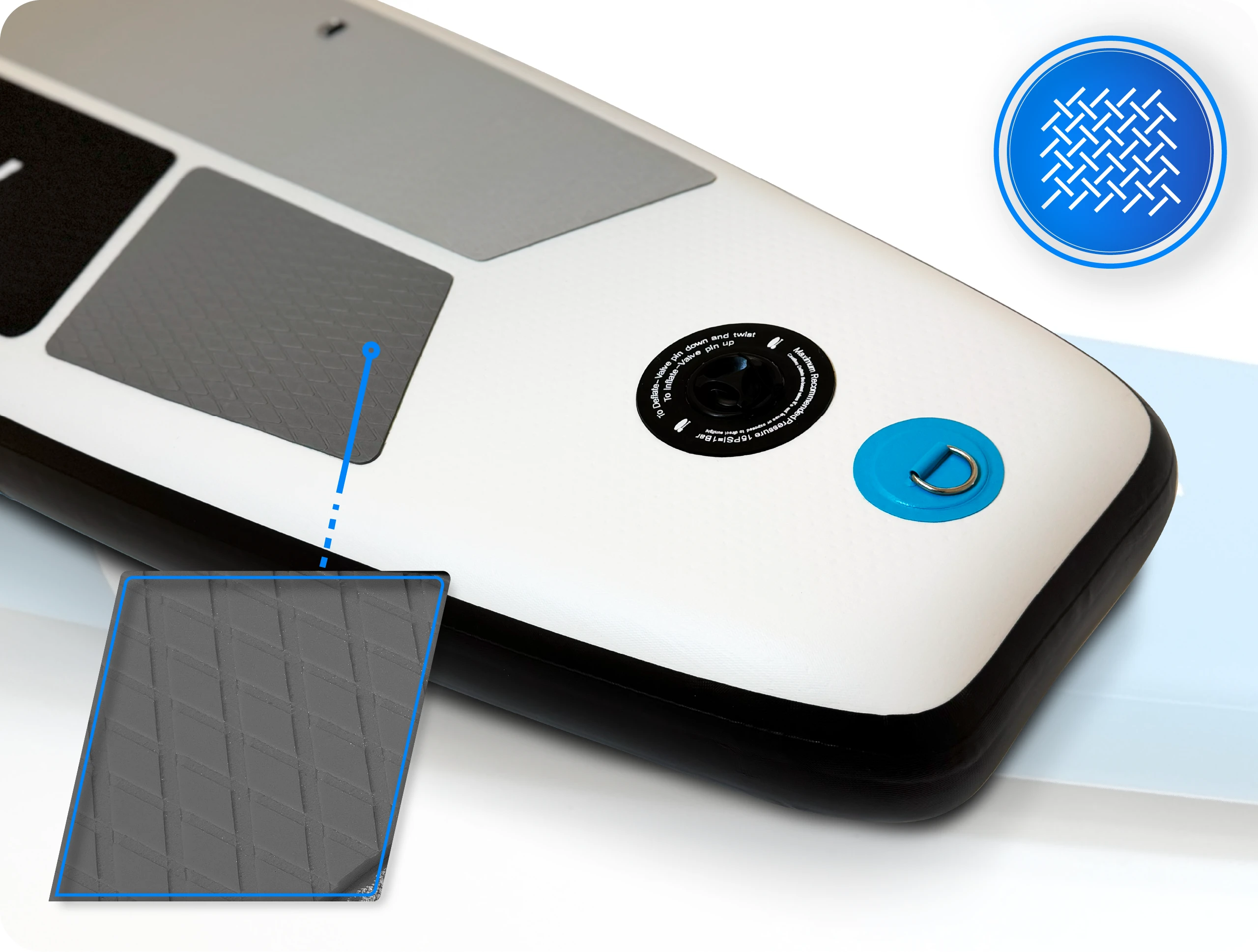 Beschichtung und EVA-Pad