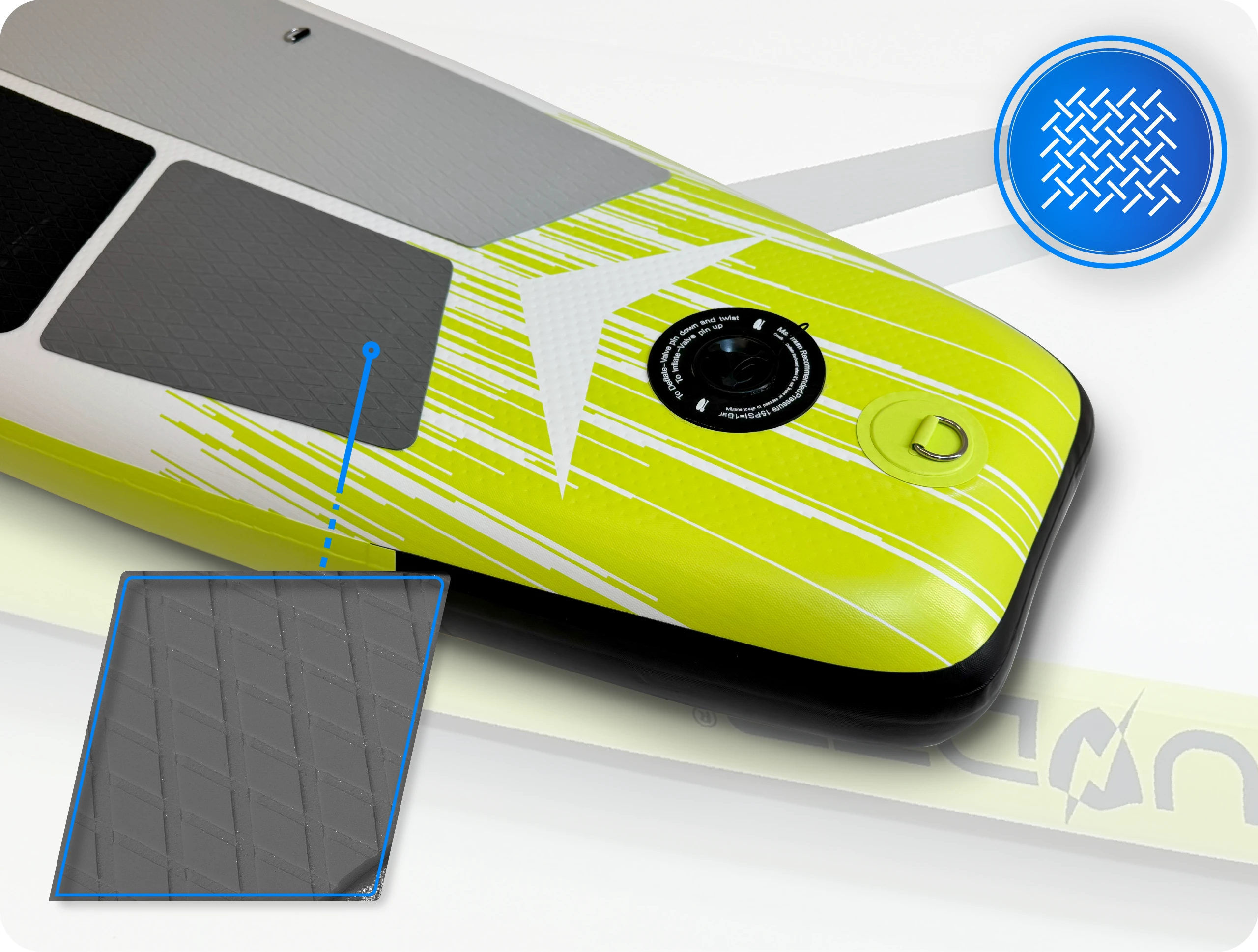 Beschichtung und EVA-Pad