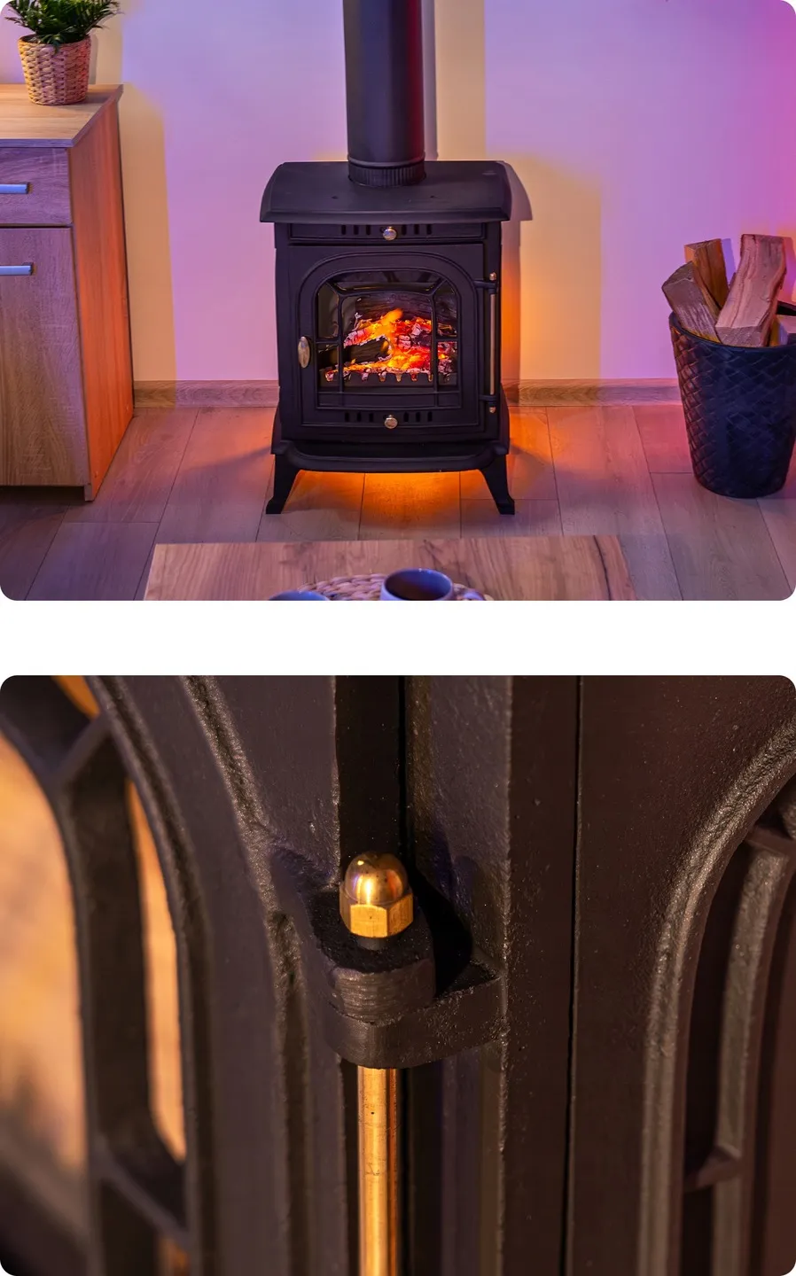 Ästhetischer und funktionaler Mitra-Ofen