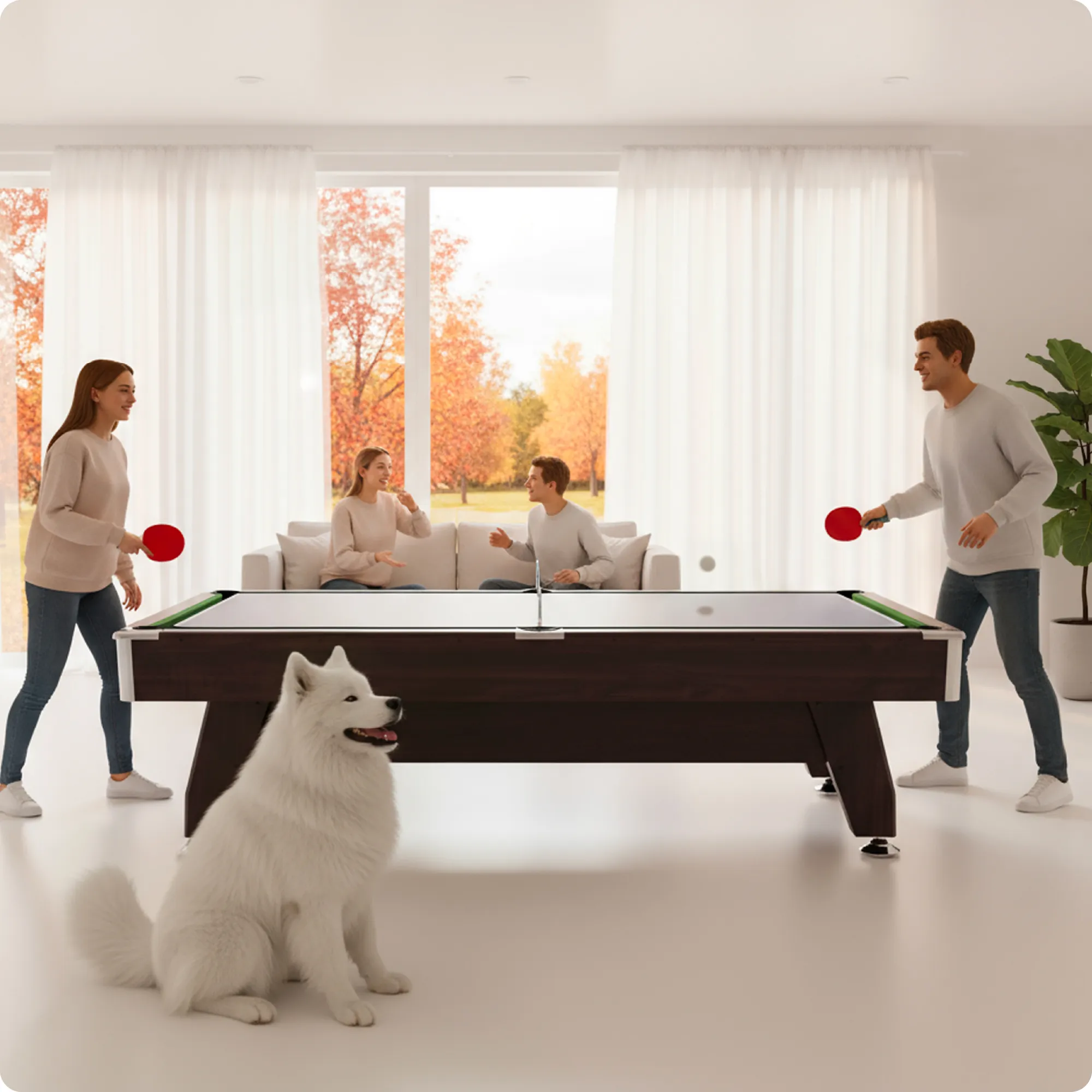 Vorteile des Billardtischs BOLD-BLACK-8FT