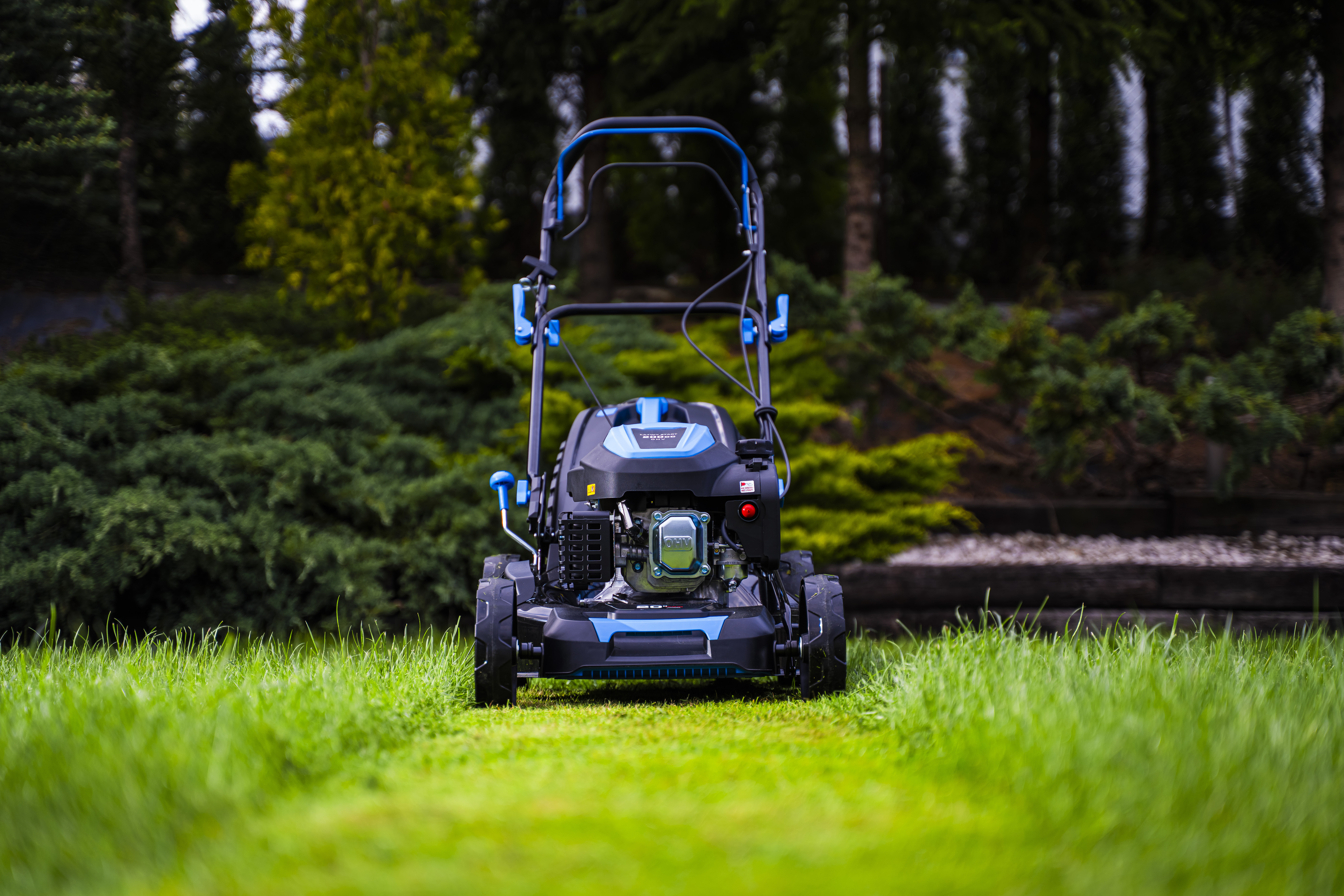 Hexwelt Rasenmäher mit Mulchfunktion