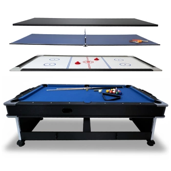Drehbarer 4-in-1-Spieltisch 7FT THUNDER CRUSH