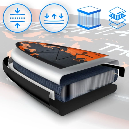 SUP-Board 365cm THUNDER EARTH