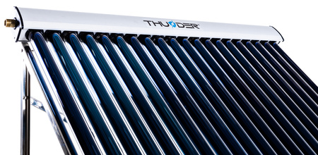 THUNDER Solarkollektor ohne Speicher, 20 Röhren + Gestell