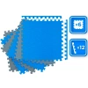 Puzzle-Trainingsmatte blau-grau 60x60x1cm THUNDER