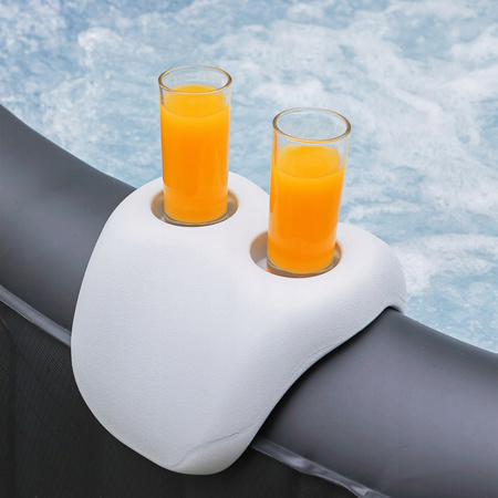 MSpa Kopfstützen (2 Stk. + Getränkehalter)