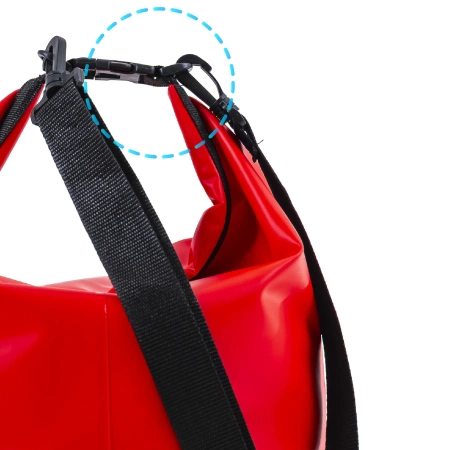 Wasserdichter Packsack 20 L THUNDER rot