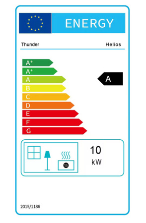 Gusseisen-Holzofen HELIOS 10 kW