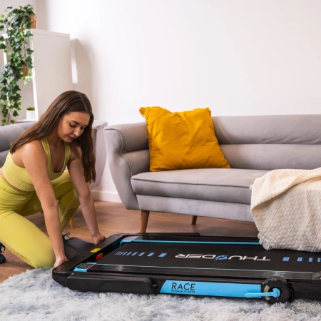 THUNDER RACE-BLACK Elektrisches Laufband