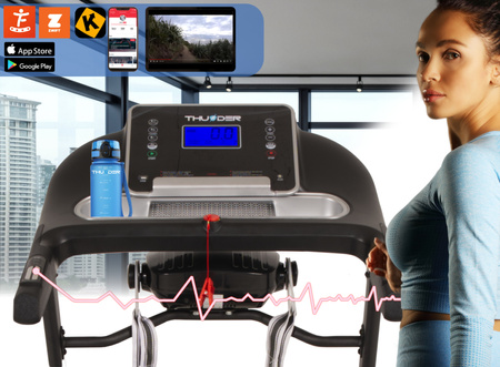 THUNDER RAPID-DS-BLACK Elektrisches Laufband