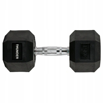 Hexagonale Hantel 15 kg THUNDER