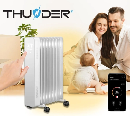 THUNDER SIMPLE-WHITE Ölradiator 2500W