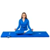 Gymnastikmatte blau 180x60x4 THUNDER