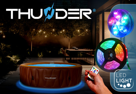 Aufblasbarer Outdoor-Whirlpool THUNDER MOCHA