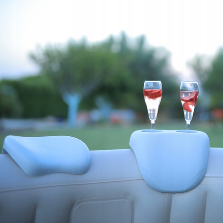 MSpa Kopfstützen (2 Stk. + Getränkehalter)