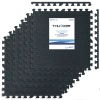 Puzzle-Trainingsmatte schwarz 60x60cm THUNDER