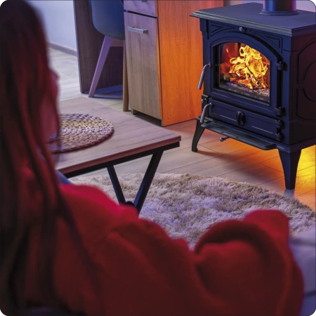 Gusseisen-Holzofen WESTA 17 kW