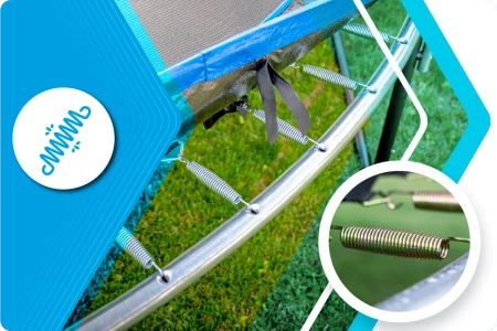 THUNDER INSIDE ULTRA 8FT (244cm) BLUE Trampolin