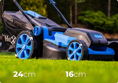 Akku-Rasenmäher Hexwelt HW-KA-40 40cm 40V 8Ah