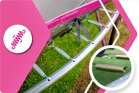 THUNDER INSIDE ULTRA 10FT (305 cm) PINK Trampolin