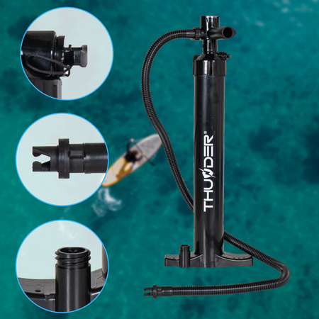 Doppelhubpumpe für SUP-Board THUNDER