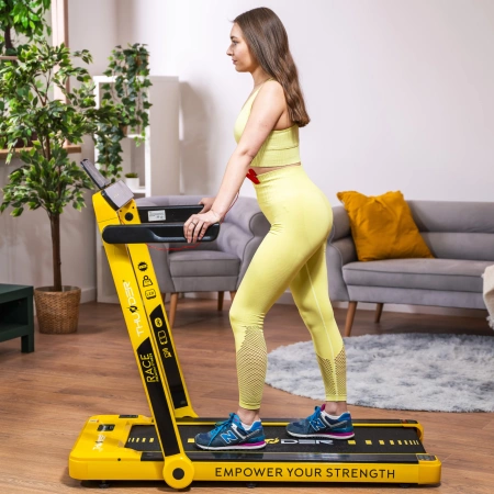 THUNDER RACE-GOLD Elektrisches Laufband 