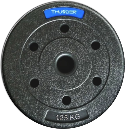 Bitumen-Gewichteset der Marke THUNDER 6x5 kg + 8x2,5 kg + 8x1,25 kg