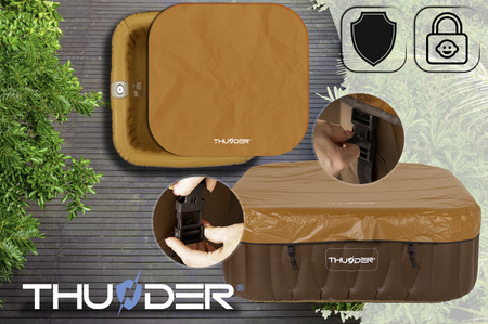 Aufblasbarer Outdoor-Whirlpool THUNDER BREVE