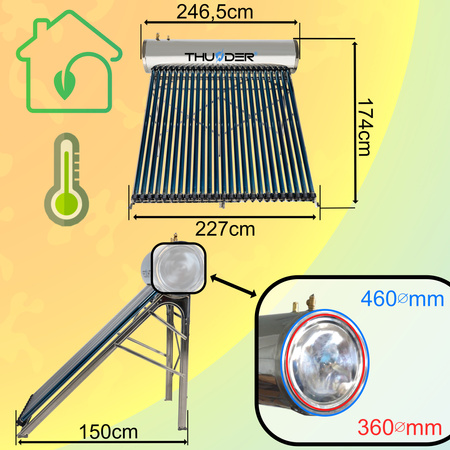 THUNDER 300 L Druckkollektor mit Speicher