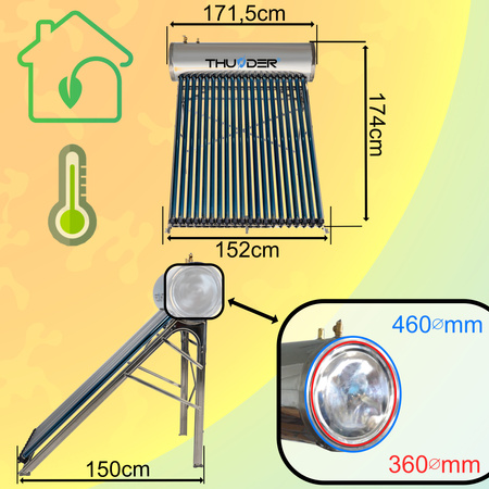 THUNDER 200 L Druckkollektor mit Speicher