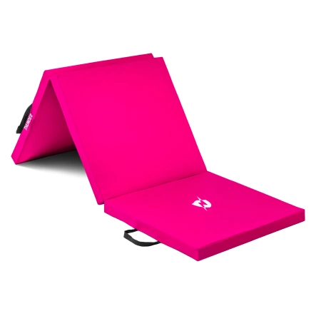Gymnastikmatte rosa 180x60x4 THUNDER