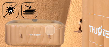 Aufblasbarer Outdoor-Whirlpool THUNDER FRAPPE