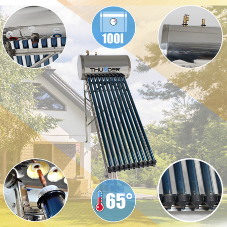 THUNDER 100 L Druckkollektor mit Speicher