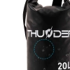 Wasserdichter Packsack 20 L THUNDER schwarz