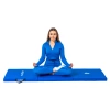 Gymnastikmatte blau 180x60x5 THUNDER