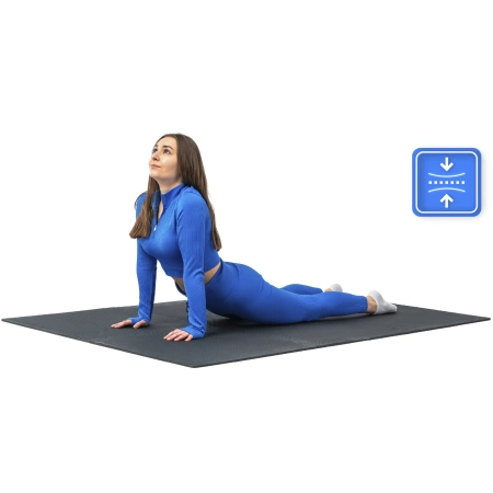 Puzzle-Trainingsmatte schwarz 60x60cm THUNDER