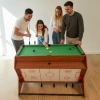 THUNDER SMART 3-in-1 drehbarer Spieltisch aus Holz 