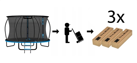 THUNDER INSIDE ULTRA 14FT Trampolin (427 cm) BLAU