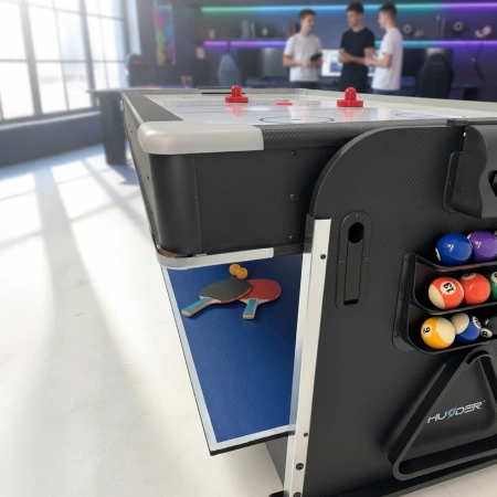 Drehbarer 4-in-1-Spieltisch 7FT THUNDER CRUSH