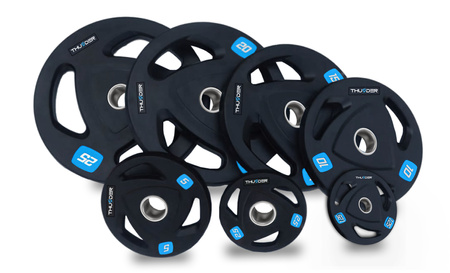 Olympisches Hantelset THUNDER 4x1,25 kg