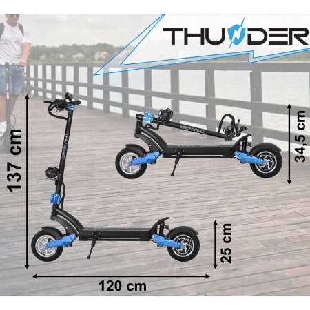 E-Scooter THUNDER ZEST 1600W 52V 14Ah