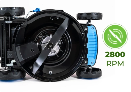 Benzin-Rasenmäher Hexwelt HW-KS-200 51cm 3,8kW mit Radantrieb