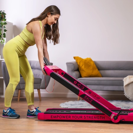 THUNDER RACE-PINK Elektrisches Laufband