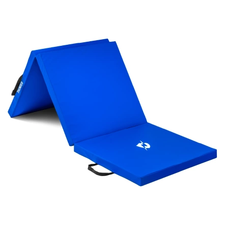 Gymnastikmatte blau 180x60x5 THUNDER