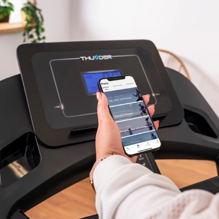 THUNDER PHENOM-S-BLACK Elektrisches Laufband