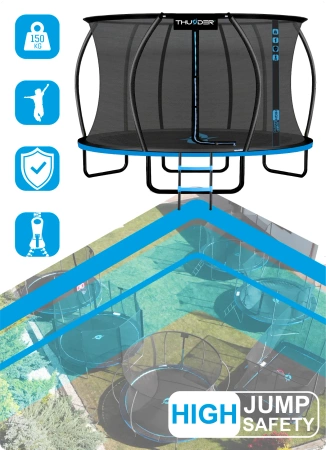THUNDER INSIDE ULTRA 12FT (366 cm) BLUE Trampolin